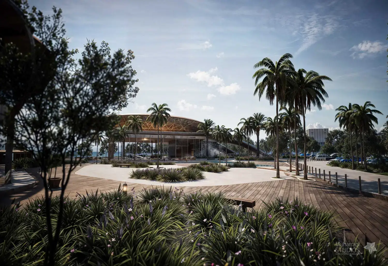 Bayfront waterfront frontage