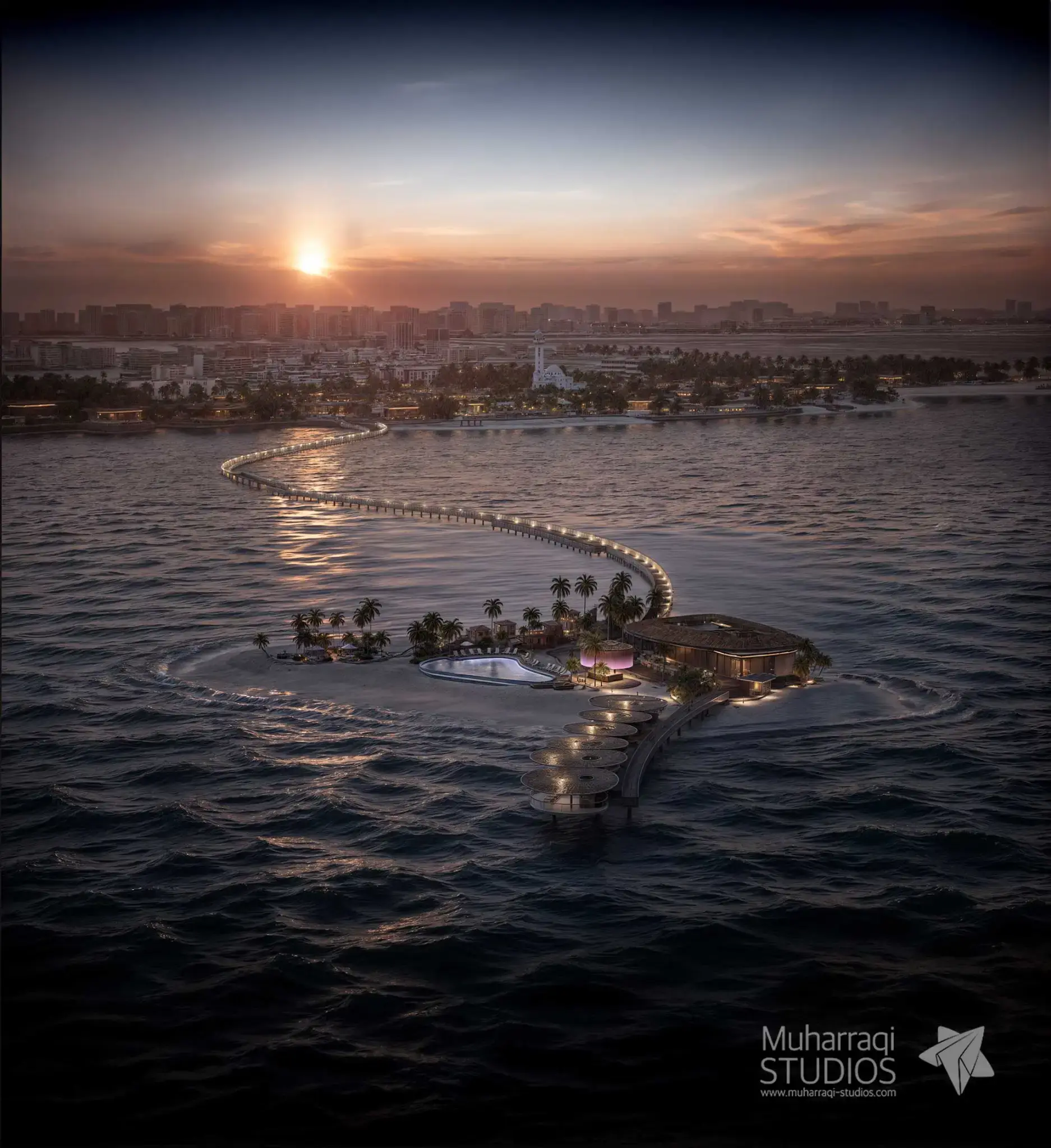 Bayfront marina render