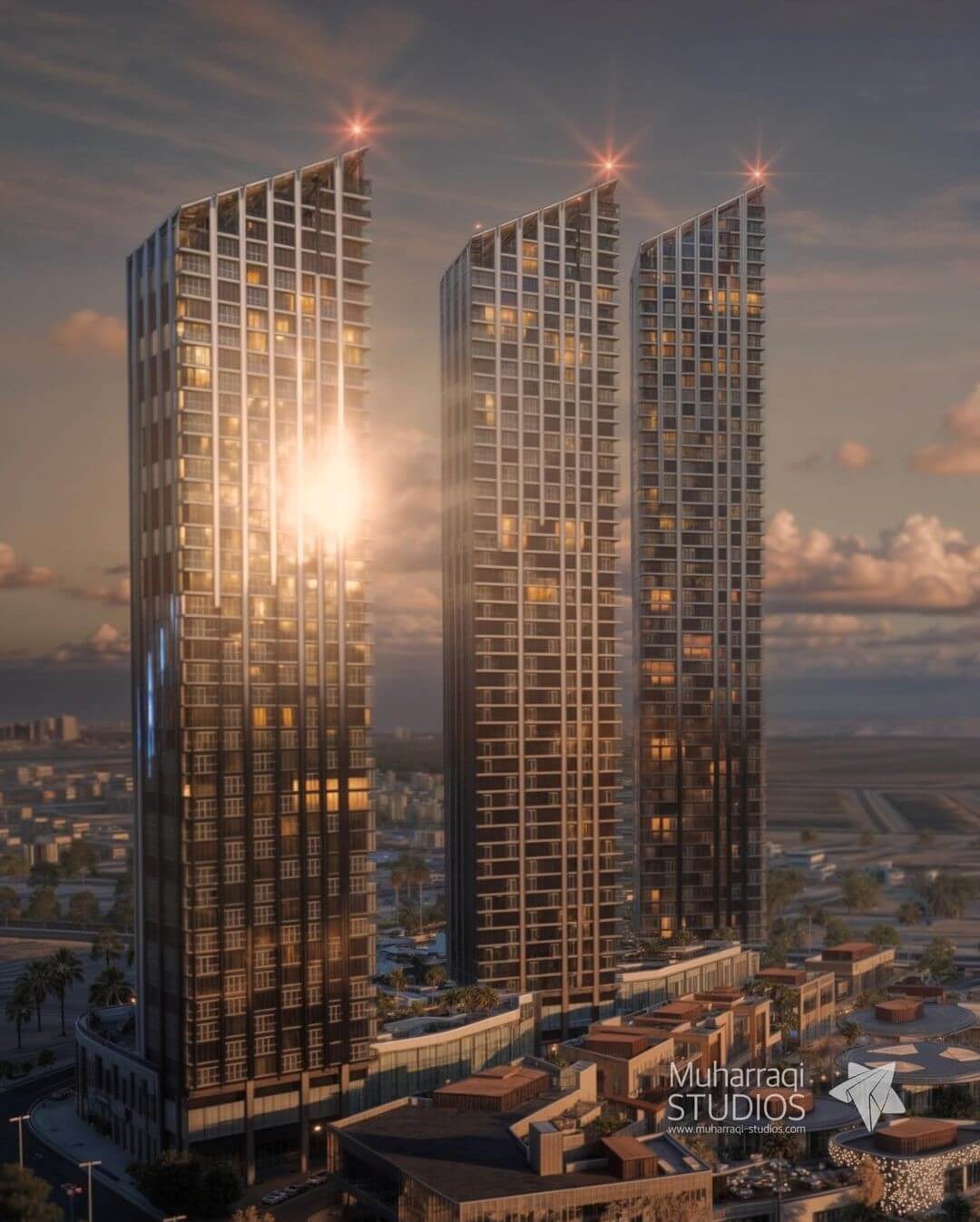 Infiniti by Ajdan waterfront podium