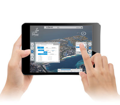 Cityview AUGMENT system on ipad